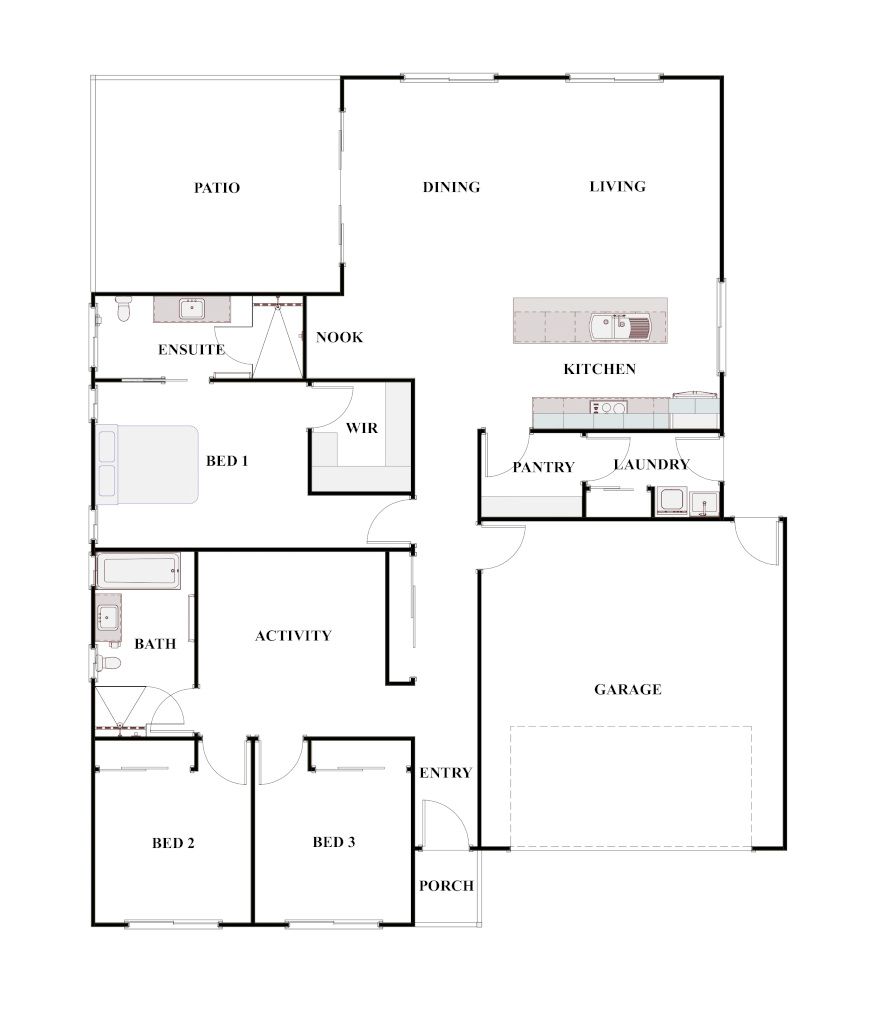 The Mooloo Floor Plan