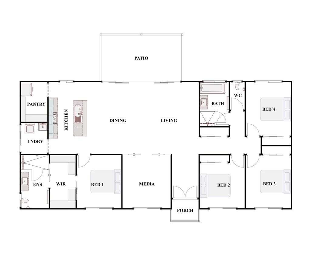 The Tanglewood Floor Plan