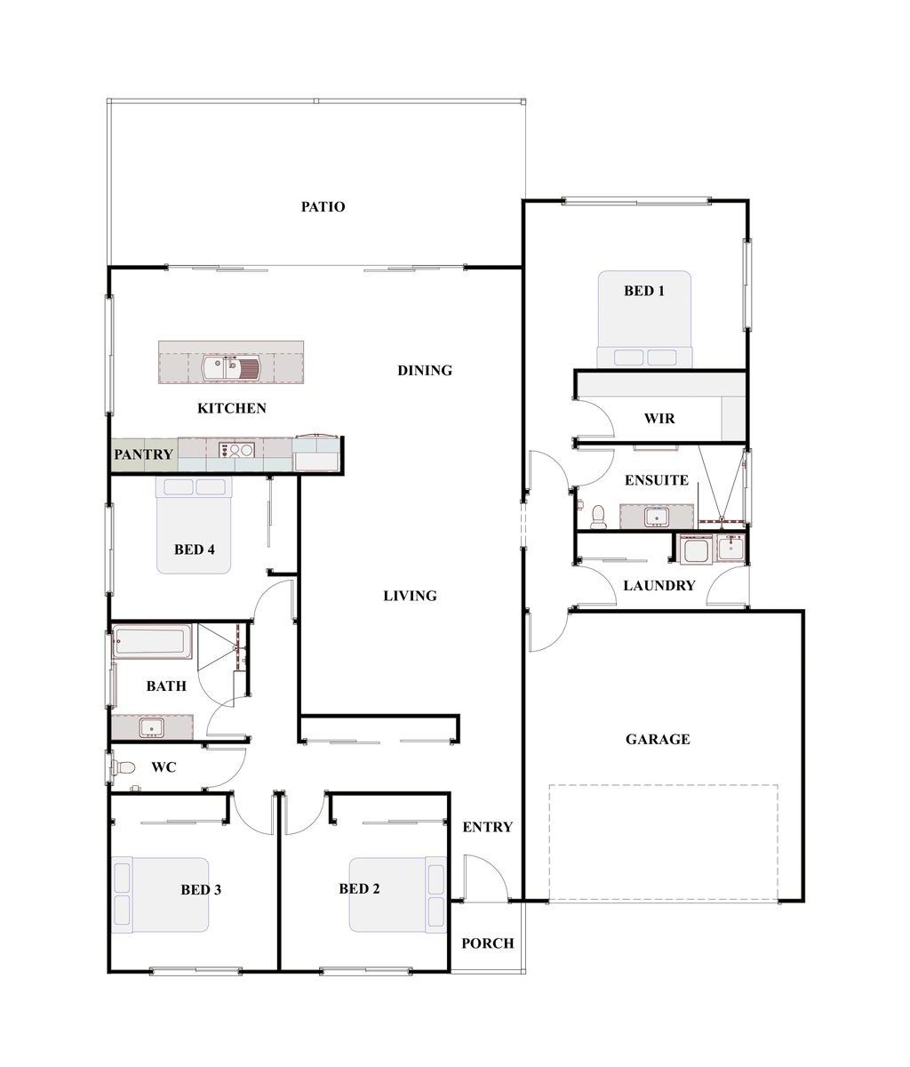 The Brookvale Floor Plan