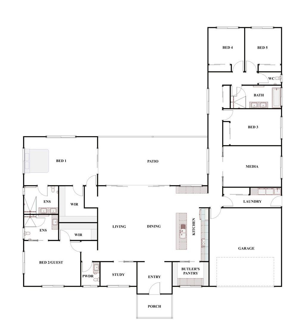 The Retreat Floor Plan