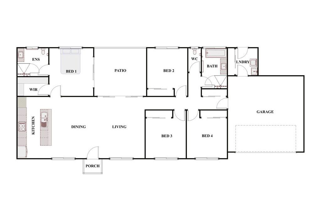 The Norfolk Floor Plan