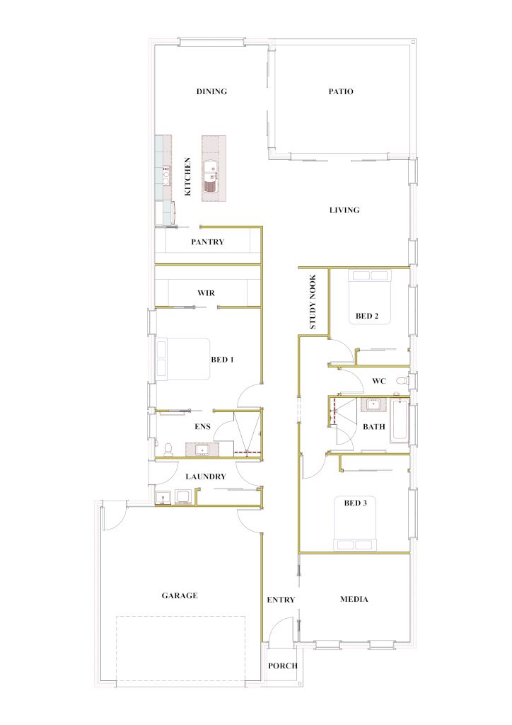 The Astoria Floor Plan